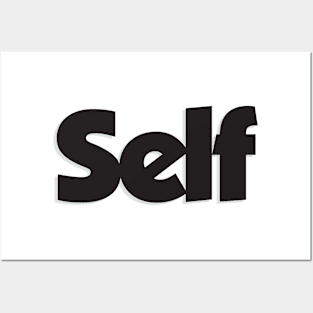 Self logo Posters and Art